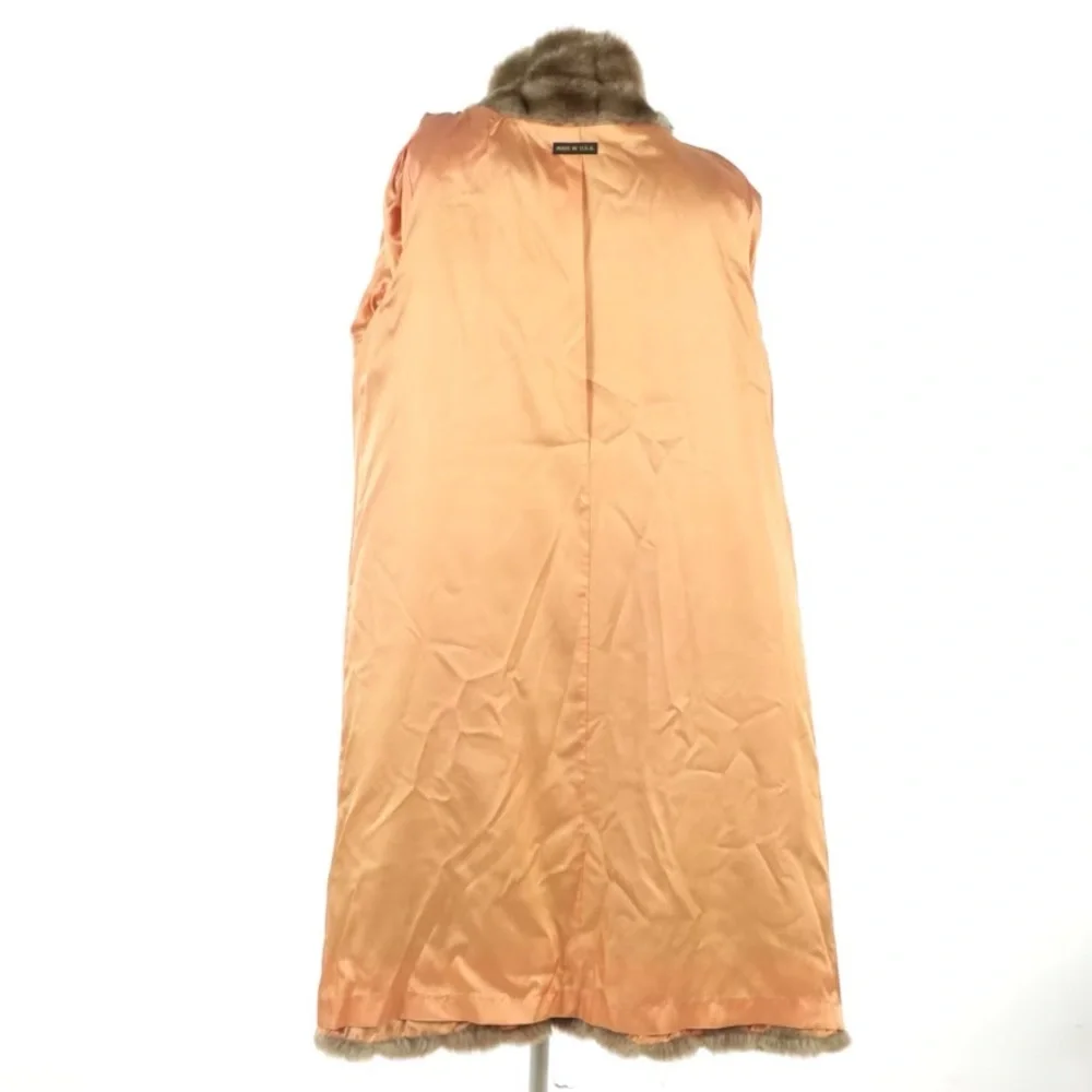 EUC Women’s Gorgeous Vintage Faux Fur Coat - Picture 11 of 14